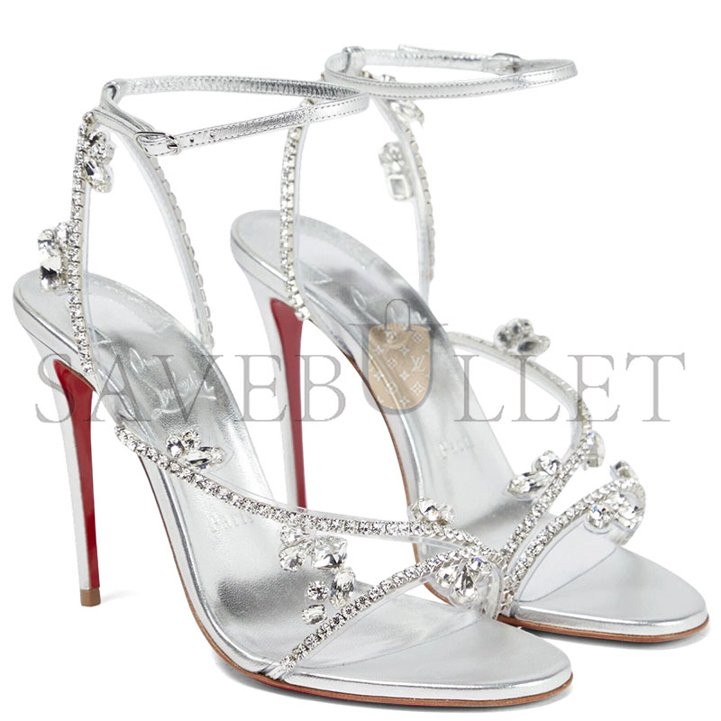 CHRISTIAN LOUBOUTIN CHRISTIAN LOUBOUTIN JOLI QUEEN EMBELLISHED SANDAL P00696485
